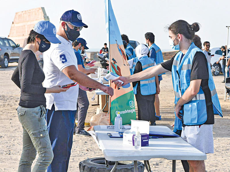 يوم مفتوح لتنظيف شاطئ الصبية