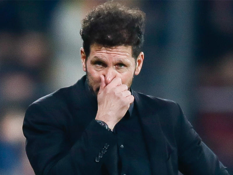 مدرب فريق أتلتيكو مدريد  دييغو سيميوني