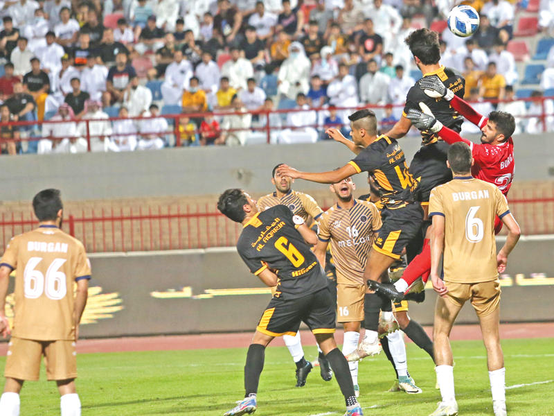 جانب من المباراة