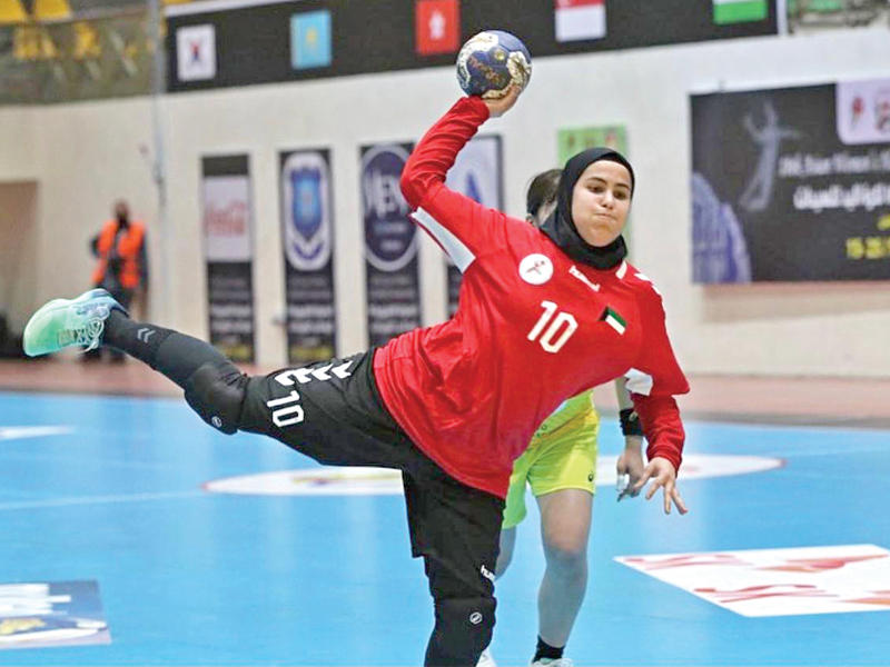 جانب من المباراة