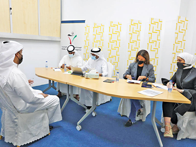 جانب من المقابلات الشخصية