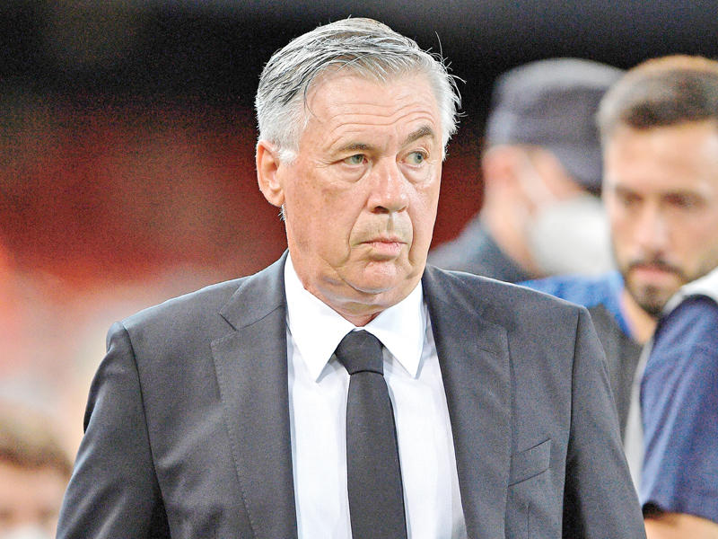  المدير الفني لريال مدريد كارلو أنشيلوتي