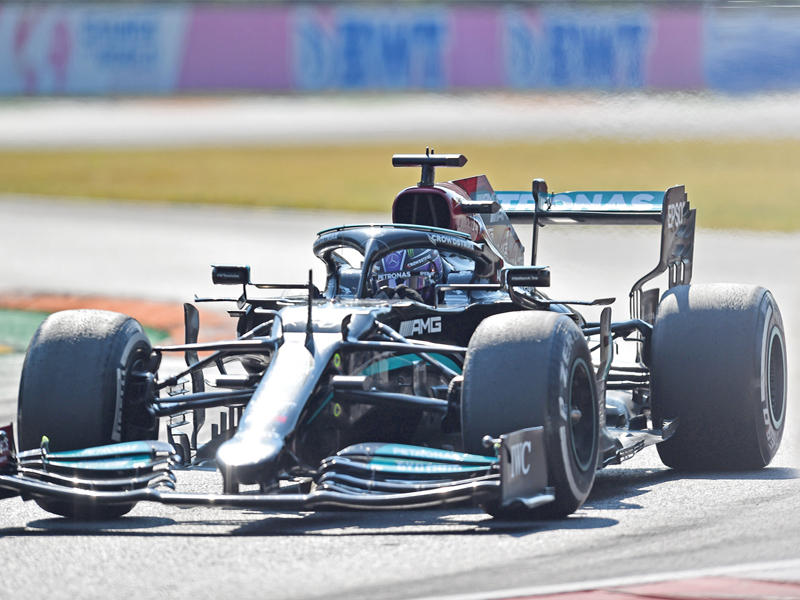 هاميلتون سائق مرسيدس