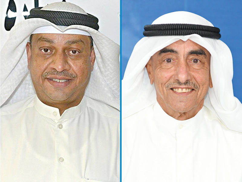 النائبان بدر الحميدي والنائب د. حمد المطر