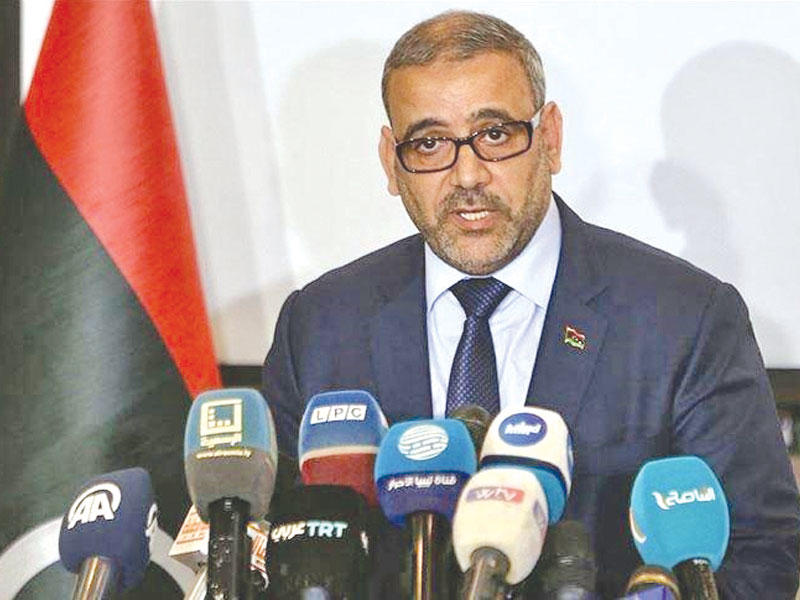 رئيس المجلس الأعلى للدولة في ليبيا خالد المشري