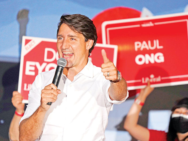 رئيس الوزراء الكندي جاستن ترودو