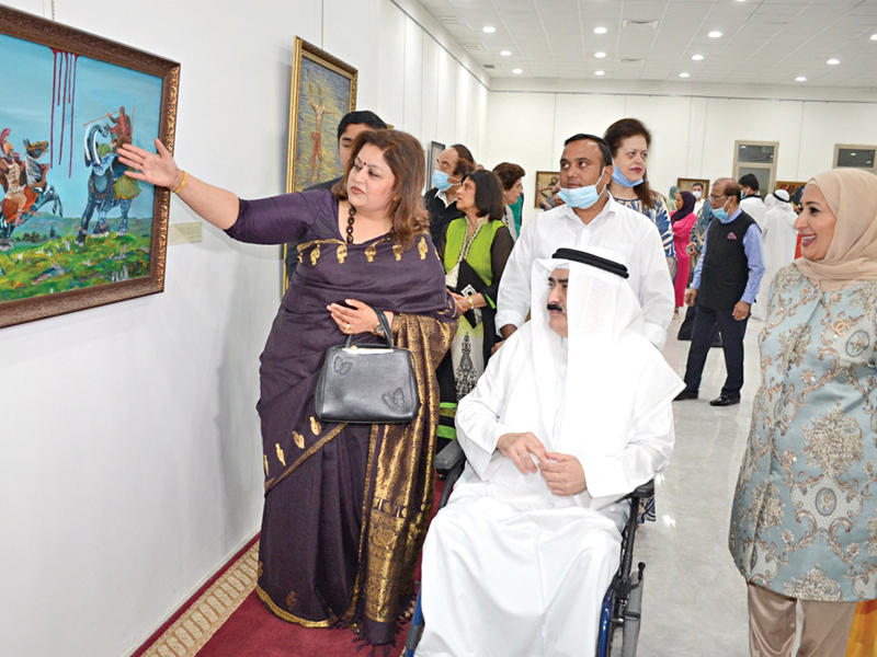 من أجواء الافتتاح 