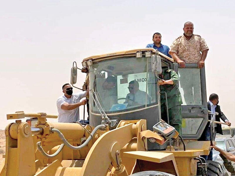 عبدالحميد الدبيبة في صورة أرشيفية
