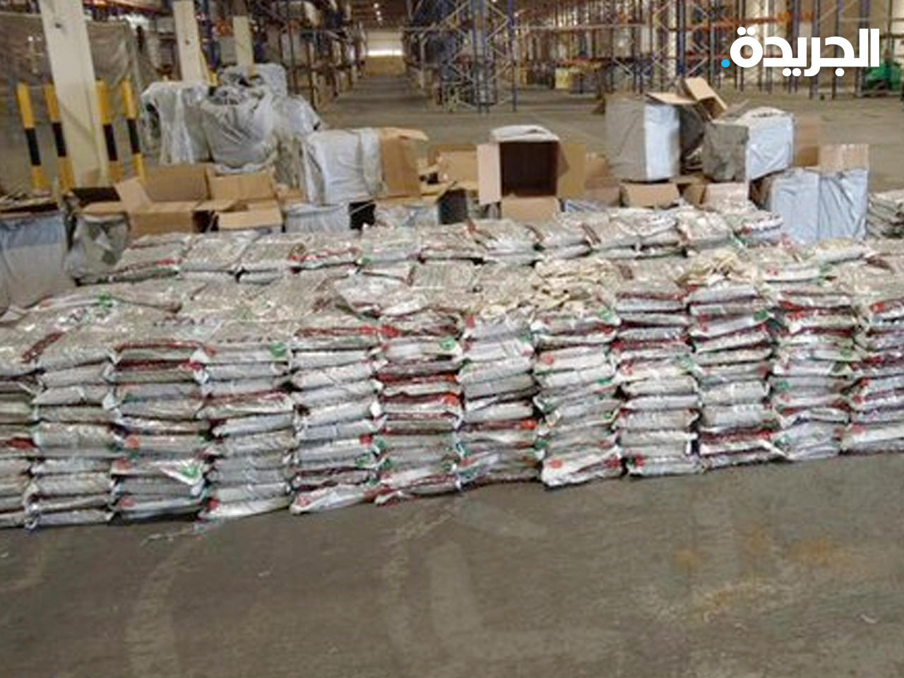 جانب من المضبوطات