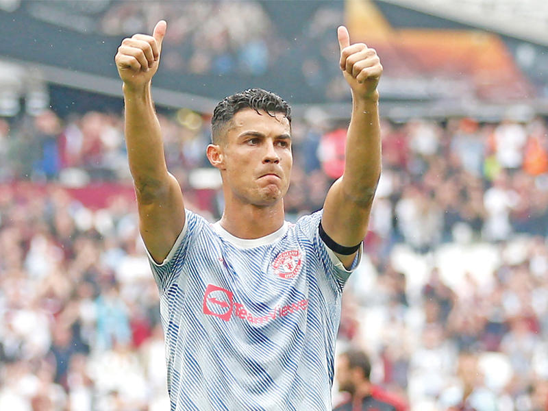 مهاجم مانشستر يونايتد  كريستيانو رونالدو