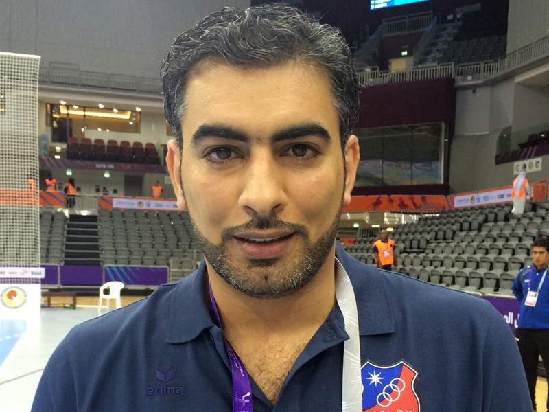 المدير الفني لفريق نادي الكويت لكرة اليد الوطني هيثم الرشيدي