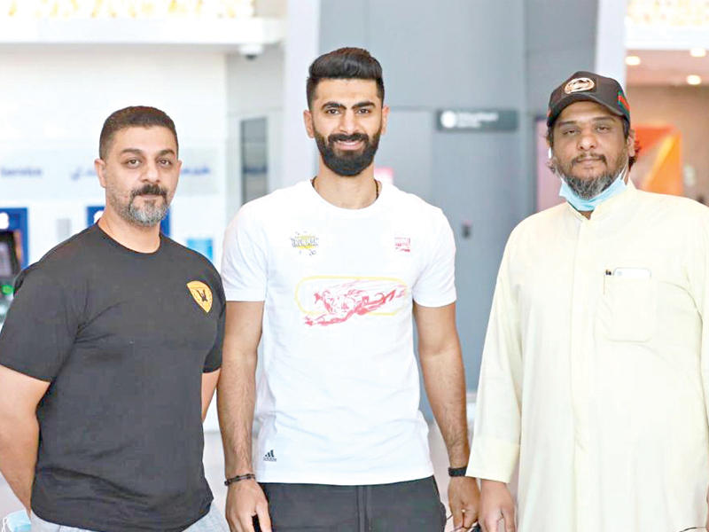 وصول  المحترف البحريني محمد حبيب