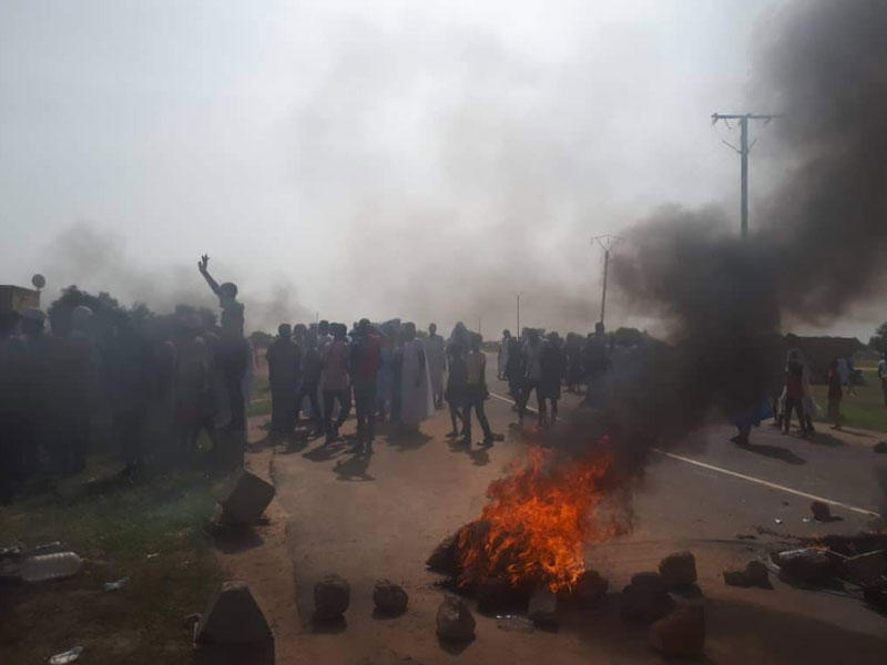 أعمال شغب شهدتها مقاطعة الركيز جنوبي موريتانيا