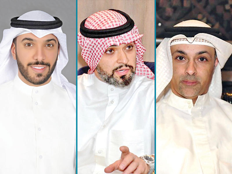 فهد الأربش - عبدالعزيز المبارك - ثامر الحبشي