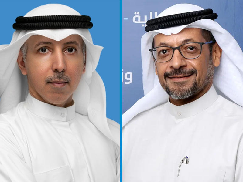 وزير المالية وزير الدولة لشؤون الاستثمار خليفة حمادة -  النائب مهلهل المضف