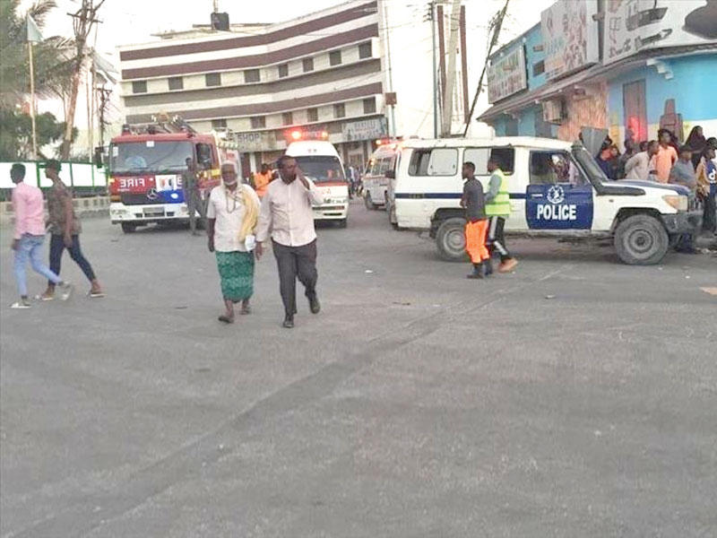 هجوم قرب القصر الرئاسي في مقديشوn