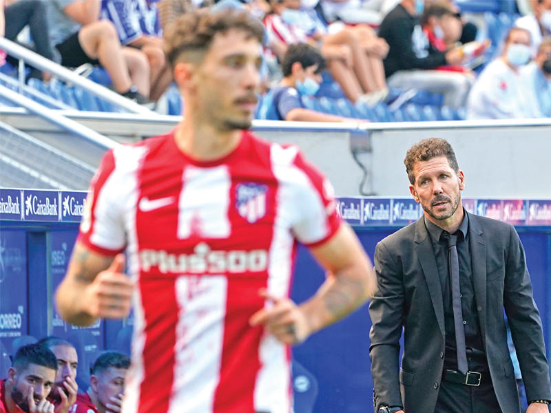 خسارة  أتلتيكو مدريد أمام متذيل الترتيب ألافيس