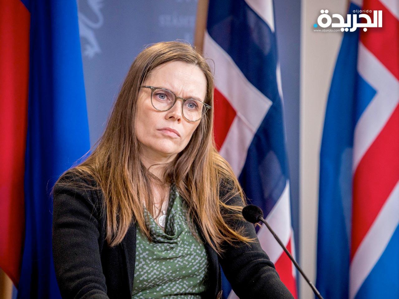 رئيسة الوزراء كاترين جاكوبسدوتير