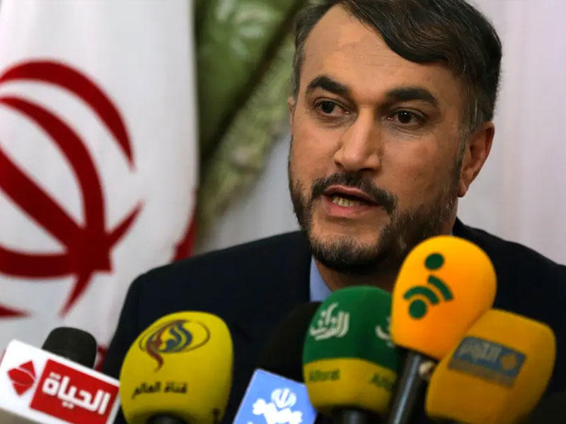 وزير الخارجية الإيراني حسين أمير عبداللهيان 
