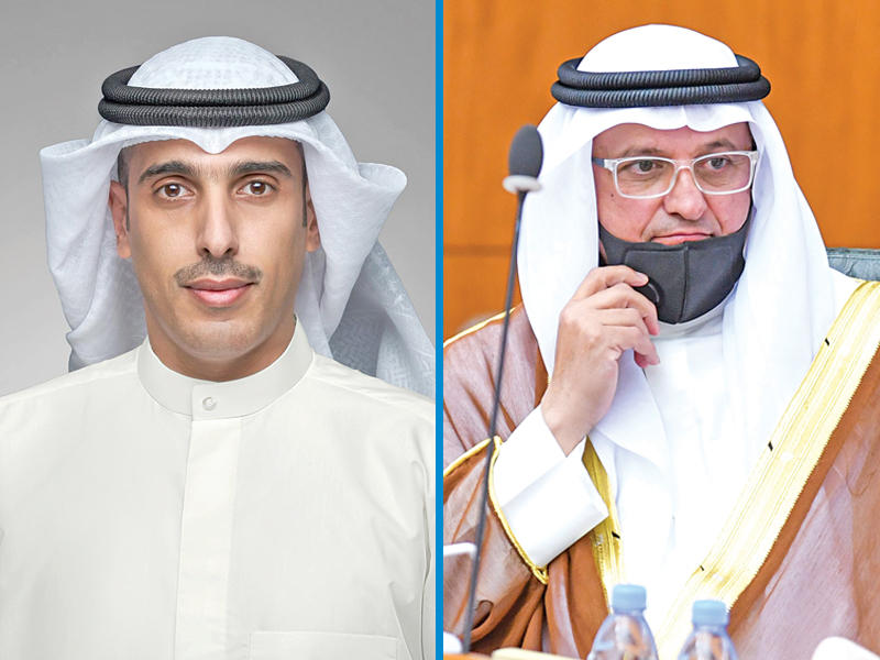  وزير الدولة لشؤون البلدية وزير الدولة لشئون الإسكان والتطوير العمراني، شايع الشايع - النائب عبدالله المضف