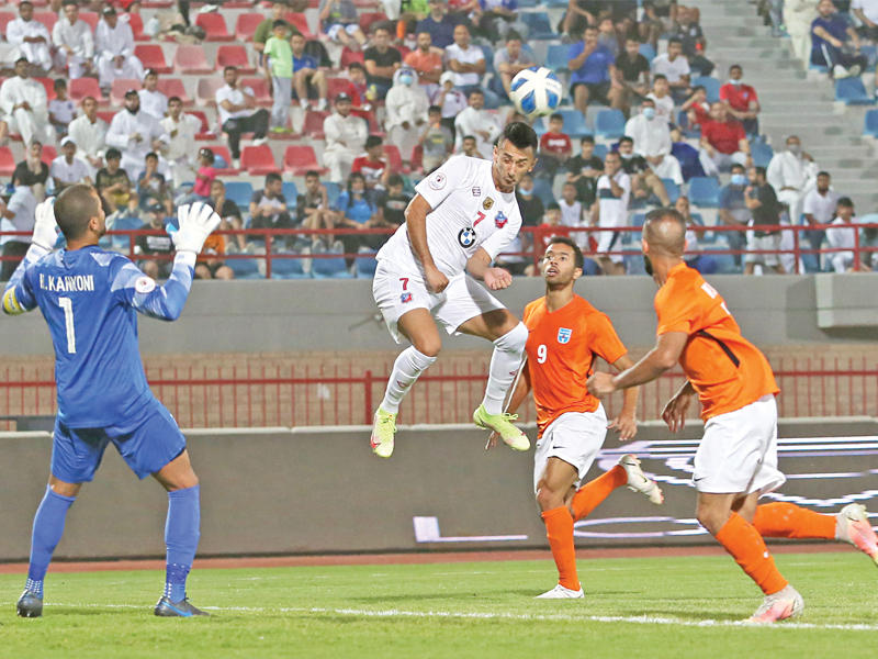 جانب من المباراة