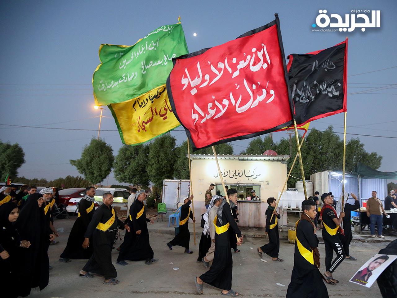 «مسيرة الأربعين» في كربلاء