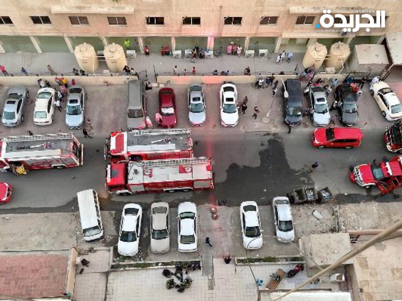 إخلاء عمارة في المهبولة بعد اندلاع حريق شقة