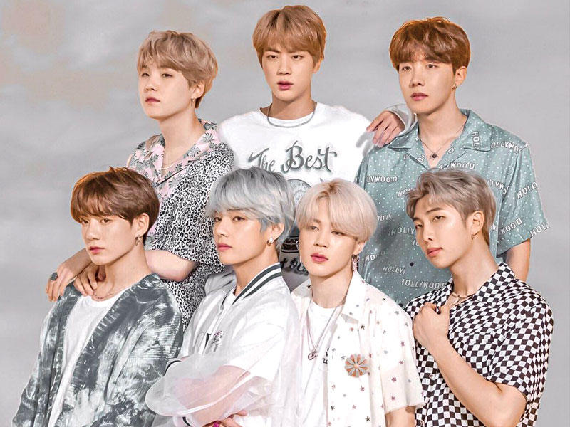 فرقة BTS الكورية الجنوبية