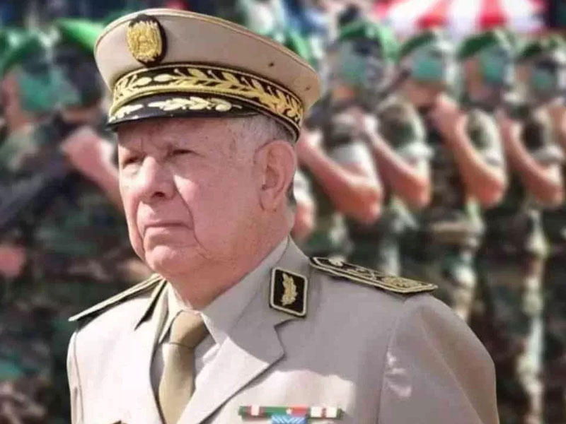 رئيس أركان الجيش الجزائري الفريق السعيد شنقريحة
