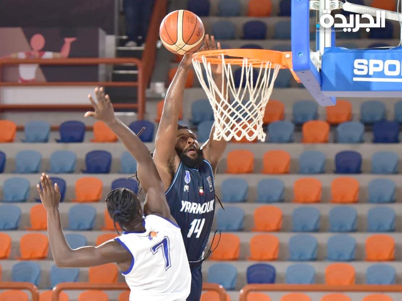 من مباراة اليرموك واليوناني السوداني