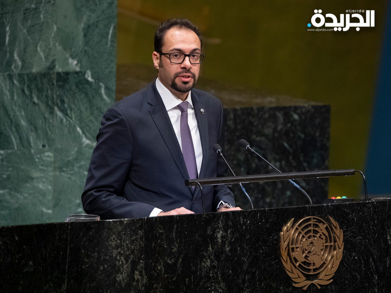 السكرتير الأول بوفدها الدائم لدى الأمم المتحدة فهد حجي