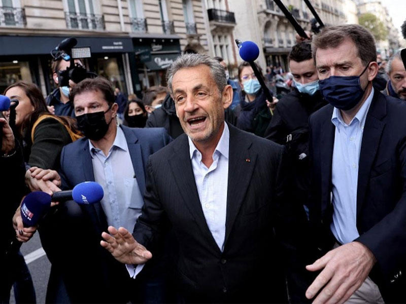 الرئيس الفرنسي السابق نيكولا ساركوزي