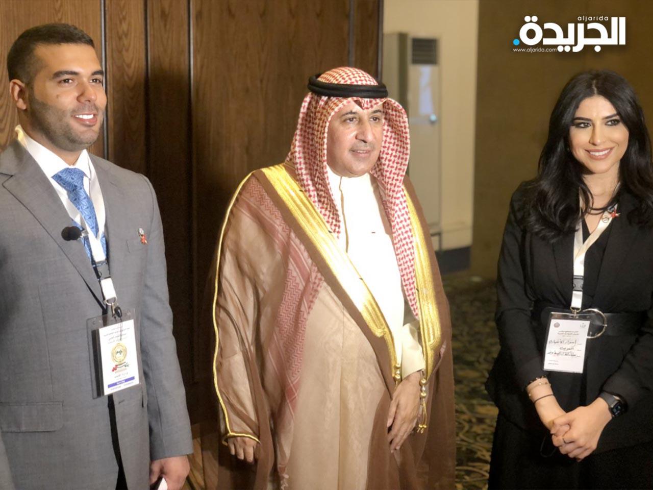 الأنصاري مع سفير الكويت لدى الأردن