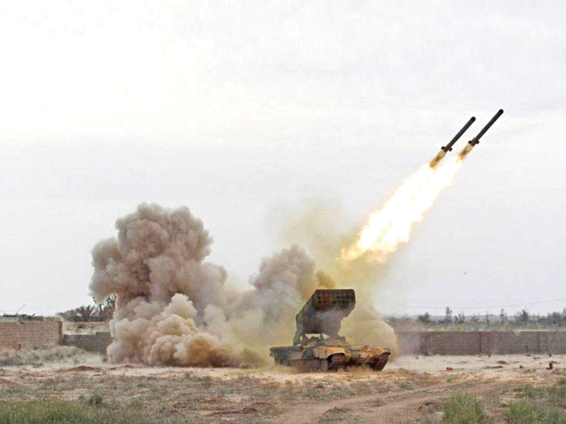 اعتداء صاروخي في مدينة مأرب اليمنية