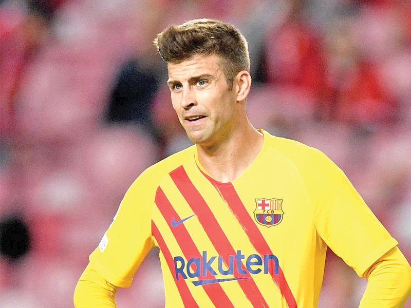 مدافع برشلونة  جيرارد بيكيه