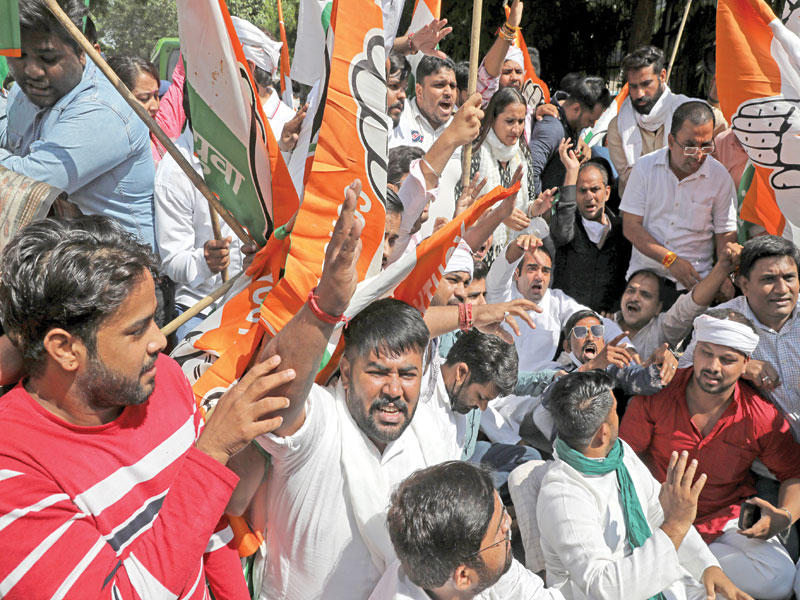 مقتل 8 خلال تظاهرة لمزارعين في شمال الهند