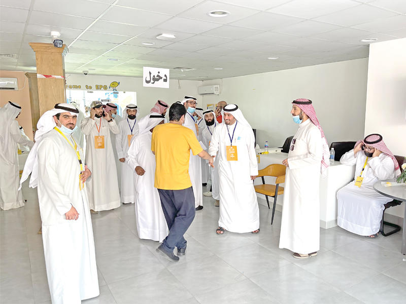 حضور ملحوظ خلال الفترة الصباحية