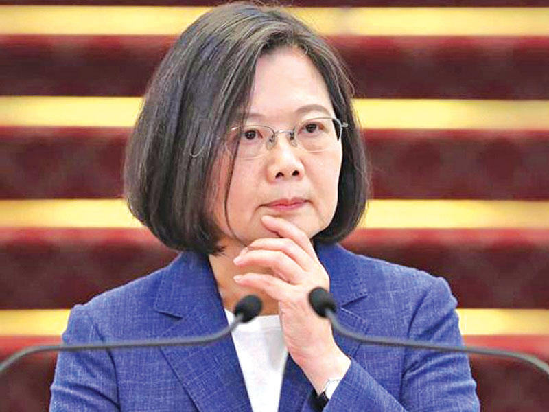 رئيسة تايوان تساي إنغ ون 