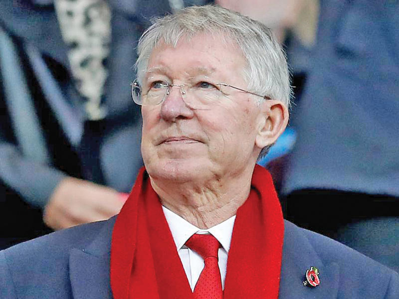 المدير الفني السابق والتاريخي لفريق مانشستر يونايتد، أليكس فيرغسون