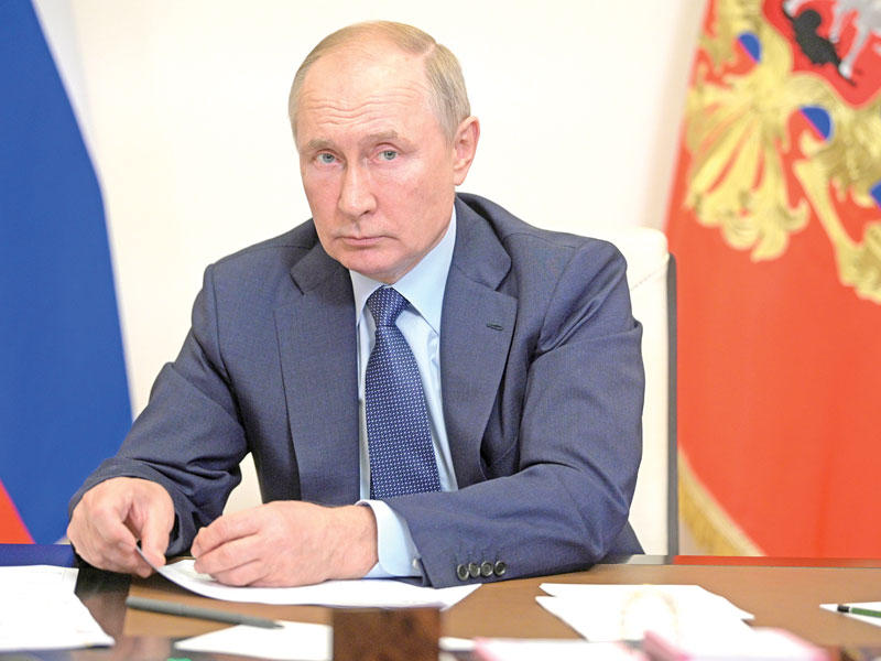 الرئيس الروسي فلاديمير بوتين