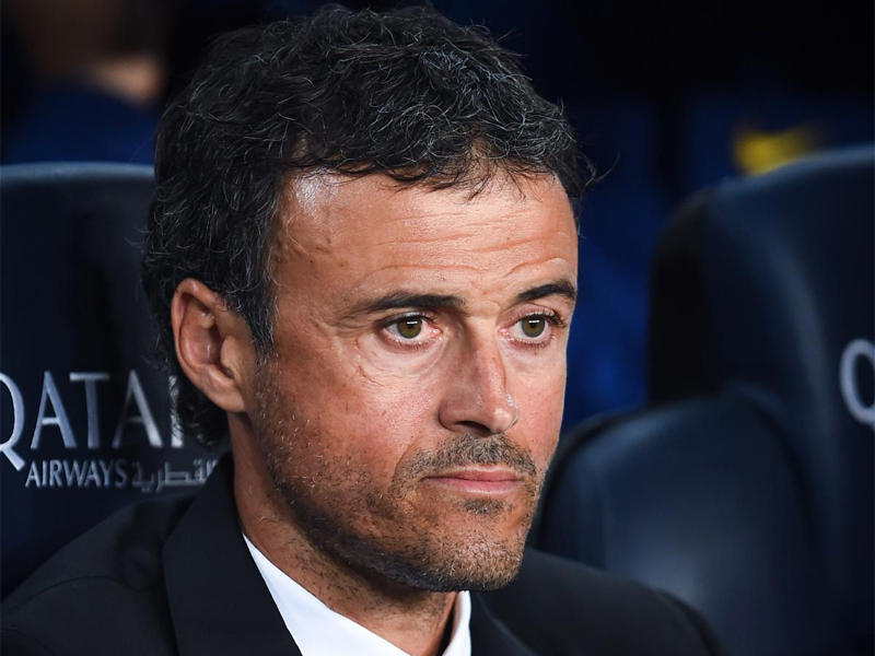  مدرب إسبانيا، لويس إنريكي مارتينيز،