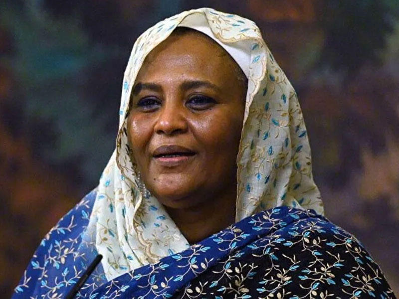وزيرة الخارجية السودانية مريم الصادق المهدي 