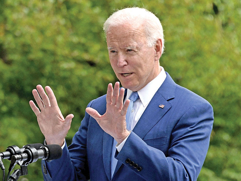 الرئيس الأميركي جو بايدن