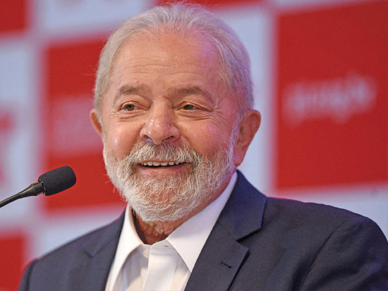 الرئيس البرازيلي اليساري السابق لويس إيناسيو لولا دا سيلفا