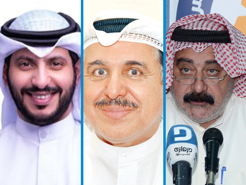 إبراهيم الحمود - صادق البسام - وليد العنزي