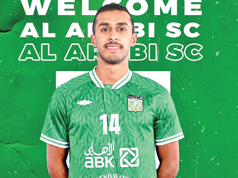  لاعب القادسية السابق خالد المرشد