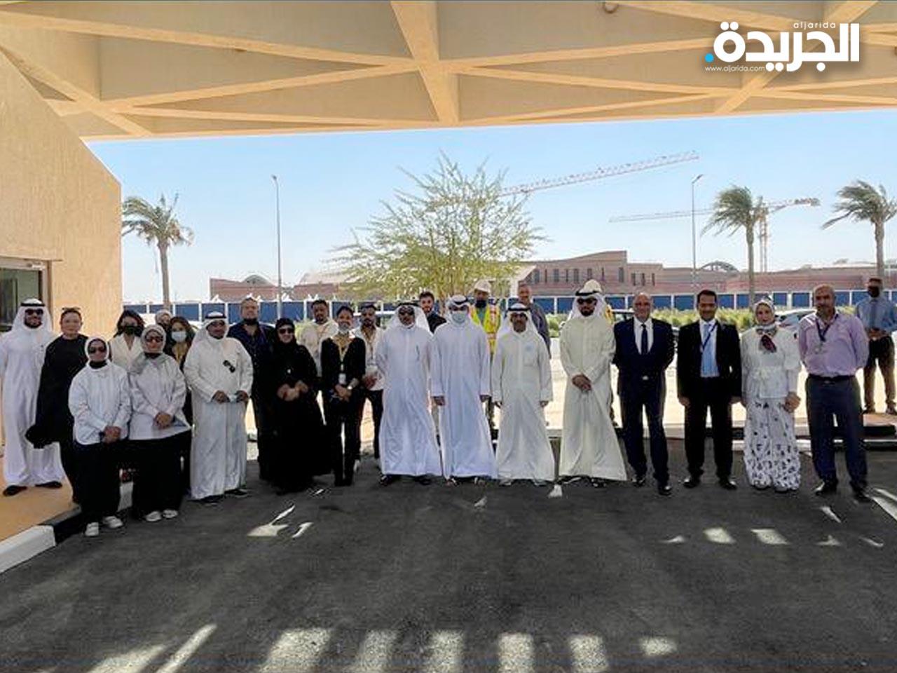 جامعة الكويت تستلم مركز المعلومات ومحطة النقل بمدينة صباح السالم الجامعية
