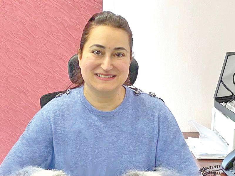 استشارية الجراحة العامة في مستشفى مبارك الكبير د. فاطمة خاجة