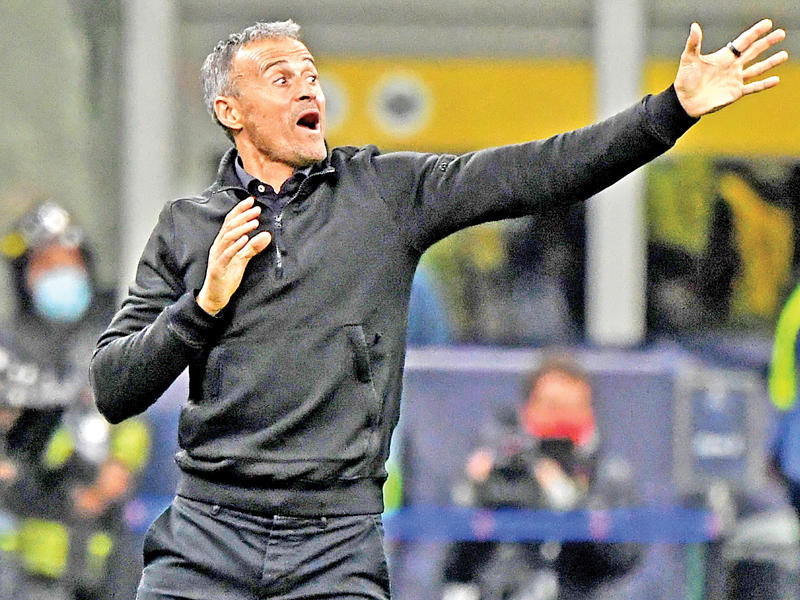 مدرب منتخب إسبانيا لويس إنريكي