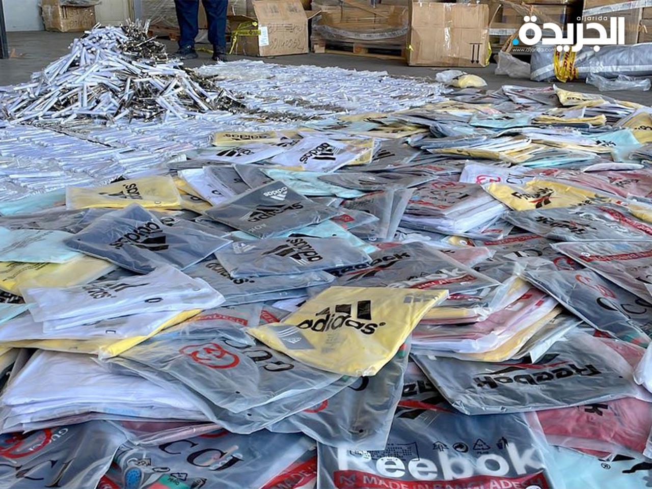 جانب من الشحنة المضبوطة